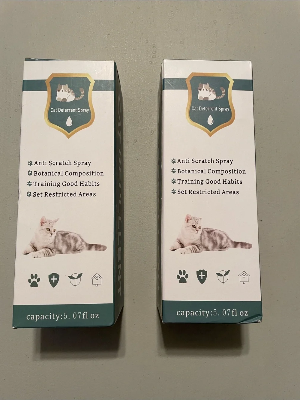 - Anti Scratch Botanical Cat Deterrent Spray Bundle X2 New
